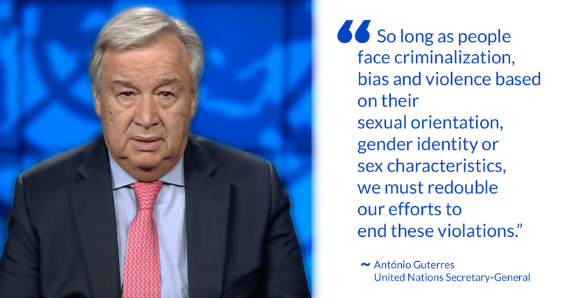 International News Agency For Human Rights ANTONIIO GUTERRES / UNITED NATIONS Secretary General